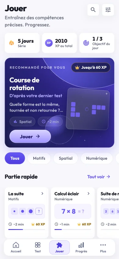 Écran réel de l’app · Exemple d’activité